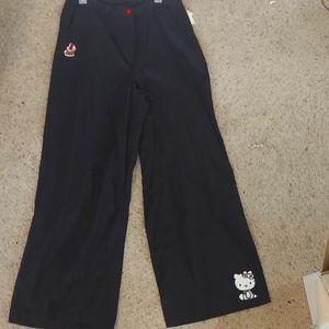 Hello Kitty black pants 18 W Black
